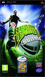 Box cover for Rugby League Challenge on the Sony PSP.