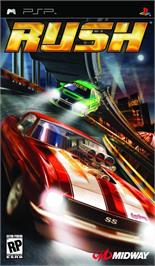 Box cover for Rush on the Sony PSP.