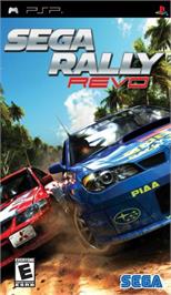 Box cover for SEGA Rally Revo on the Sony PSP.
