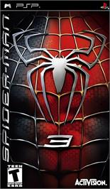 Box cover for Spider-man 3 on the Sony PSP.