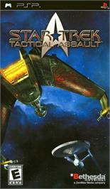 Box cover for Star Trek - Tactical Assault on the Sony PSP.