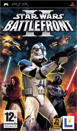 Box cover for Star Wars: Battlefront 2 on the Sony PSP.