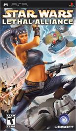 Box cover for Star Wars: Lethal Alliance on the Sony PSP.