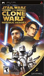 Box cover for Star Wars The Clone Wars - Les Héros De La République on the Sony PSP.
