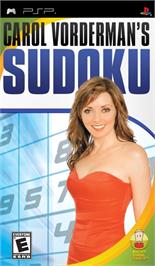 Box cover for Sudoku Coach on the Sony PSP.