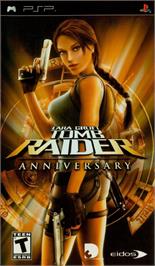 Box cover for Tomb Raider - Anniversary on the Sony PSP.