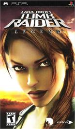 Box cover for Tomb Raider Legend on the Sony PSP.