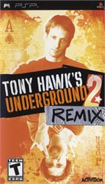 Box cover for Tony Hawk's Underground 2: Remix on the Sony PSP.