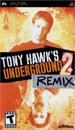 Box cover for Tony Hawk's Underground 2 - Remix on the Sony PSP.