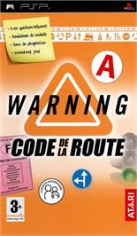 Box cover for Warning - Code De La Route on the Sony PSP.