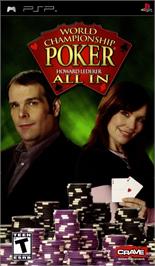 Box cover for World Championship Poker Featuring Howard Lederer - All In on the Sony PSP.