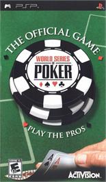 Box cover for World Series Of Poker on the Sony PSP.