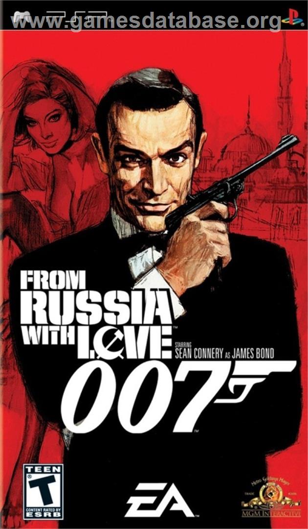 007 - From Russia with Love - Sony PSP - Artwork - Box