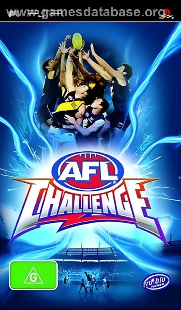 Afl Challenge - Sony PSP - Artwork - Box