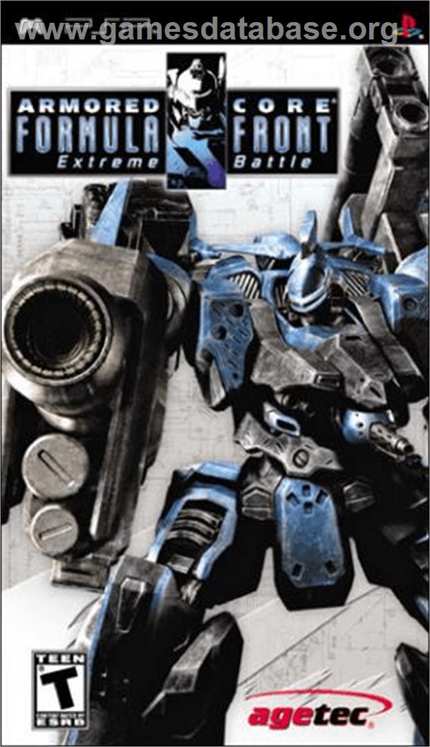 Armored Core: Formula Front - Extreme Battle - Sony PSP - Artwork - Box