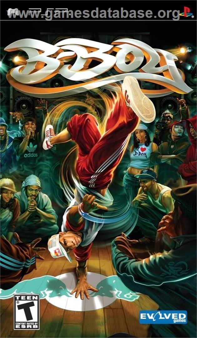 B-boy - Sony PSP - Artwork - Box