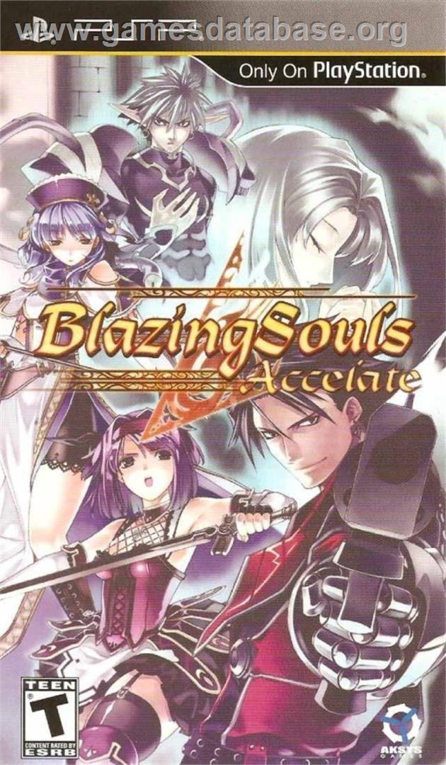 Blazing Souls Accelate - Sony PSP - Artwork - Box