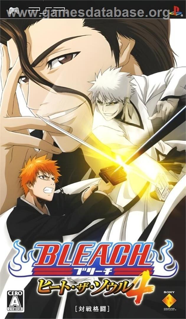 Bleach - Heat The Soul 4 - Sony PSP - Artwork - Box
