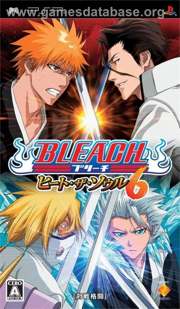 Bleach - Heat The Soul 6 - Sony PSP - Artwork - Box