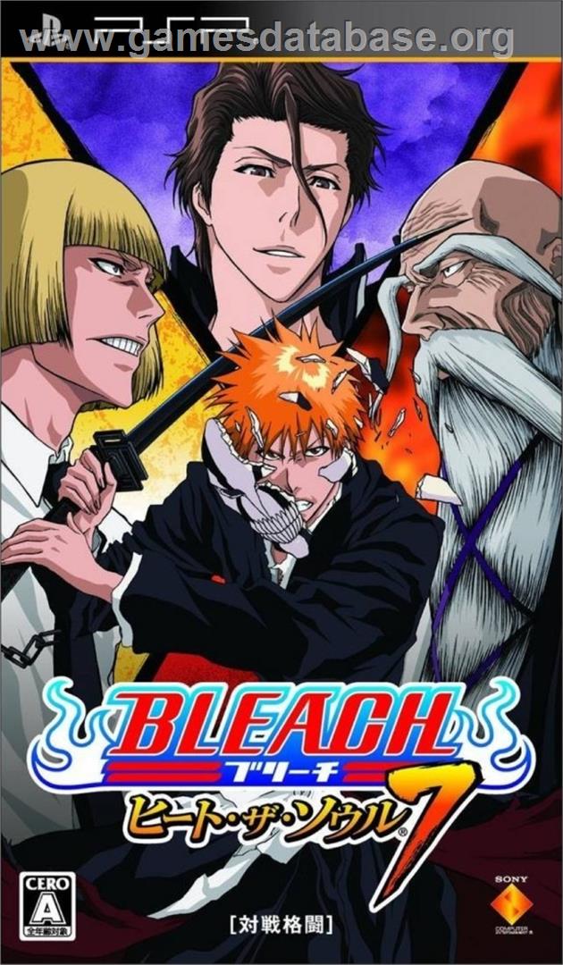 Bleach - Heat The Soul 7 - Sony PSP - Artwork - Box