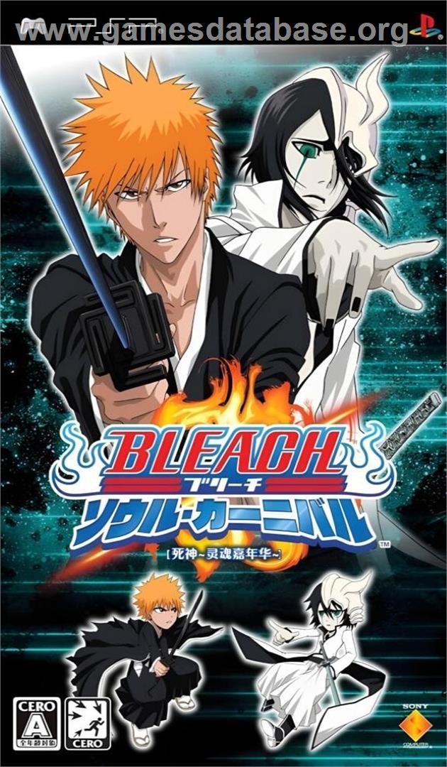 Bleach - Soul Carnival - Sony PSP - Artwork - Box