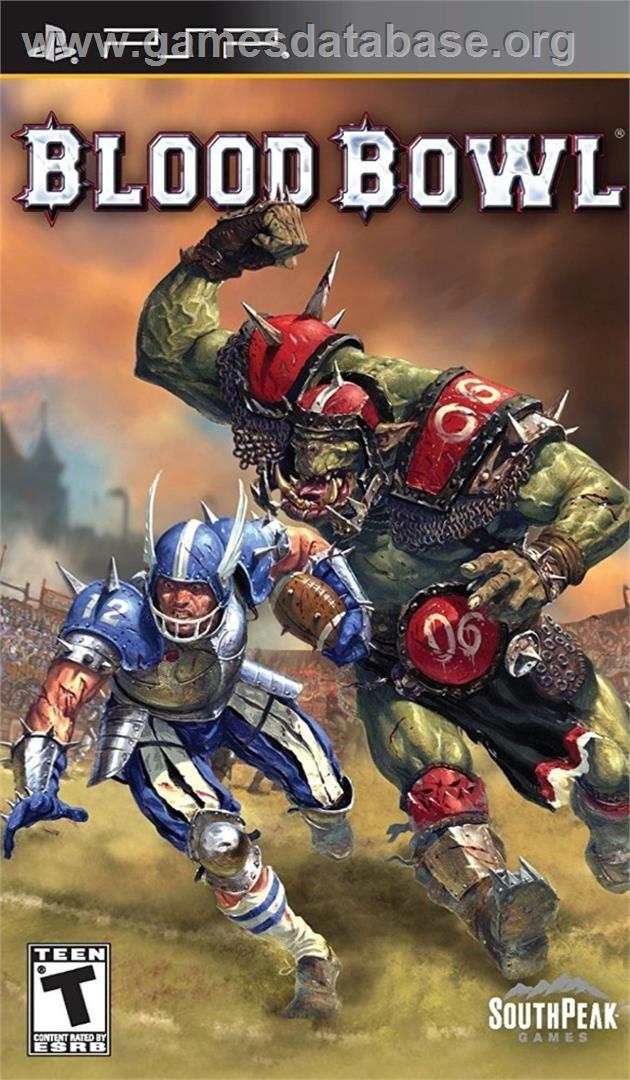 Blood Bowl - Sony PSP - Artwork - Box