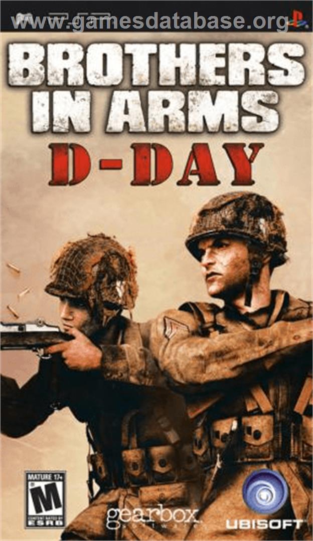 Brothers in Arms: D-Day - Sony PSP - Artwork - Box