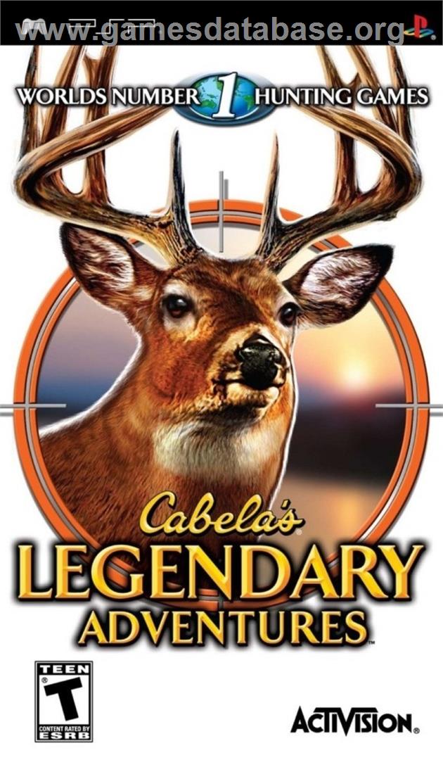Cabela's Legendary Adventures - Sony PSP - Artwork - Box
