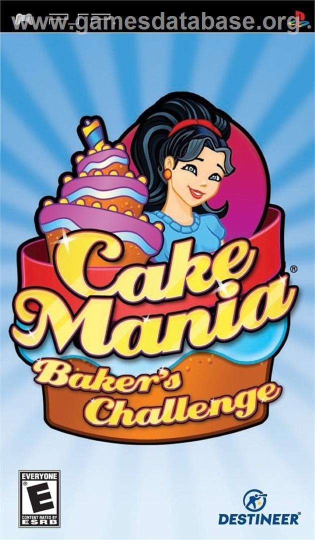 Cake Mania - Baker's Challenge - Sony PSP - Artwork - Box