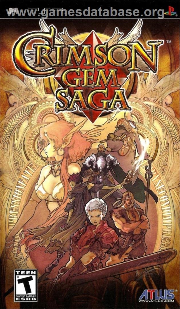 Crimson Gem Saga - Sony PSP - Artwork - Box