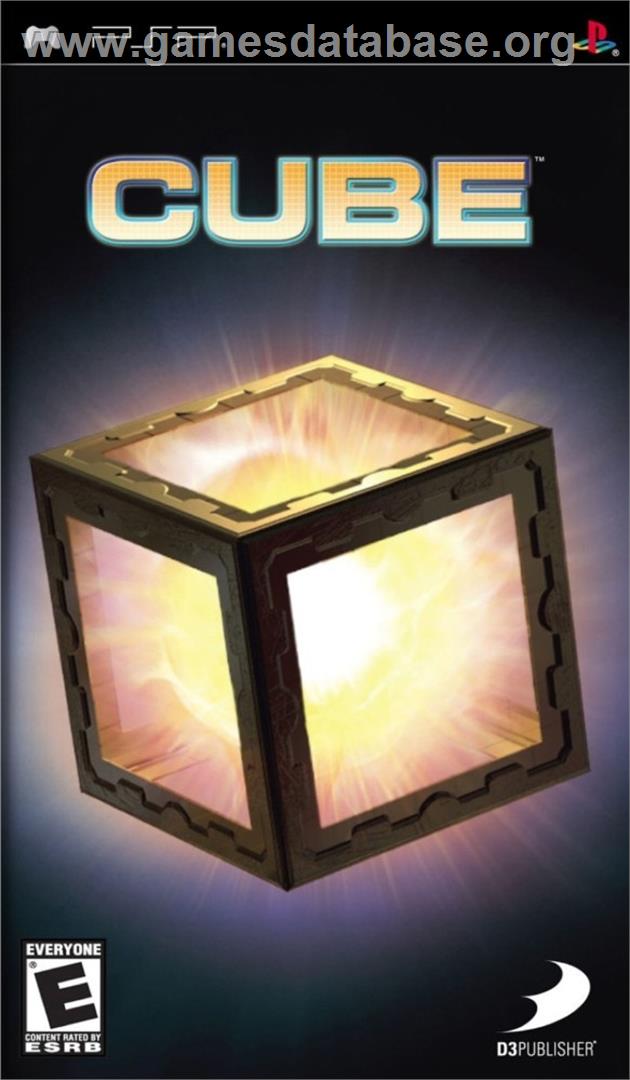 Cube - 3d Puzzle Mayhem - Sony PSP - Artwork - Box