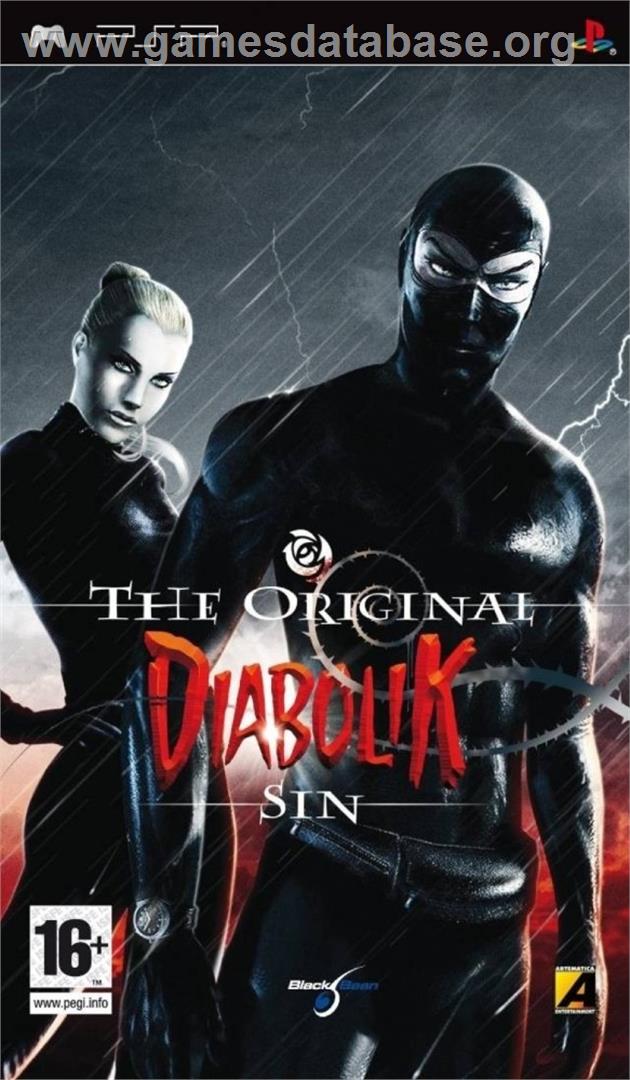 Diabolik - The Original Sin - Sony PSP - Artwork - Box