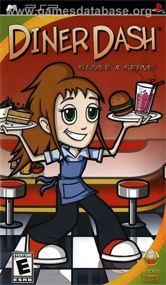 Diner Dash - Sony PSP - Artwork - Box