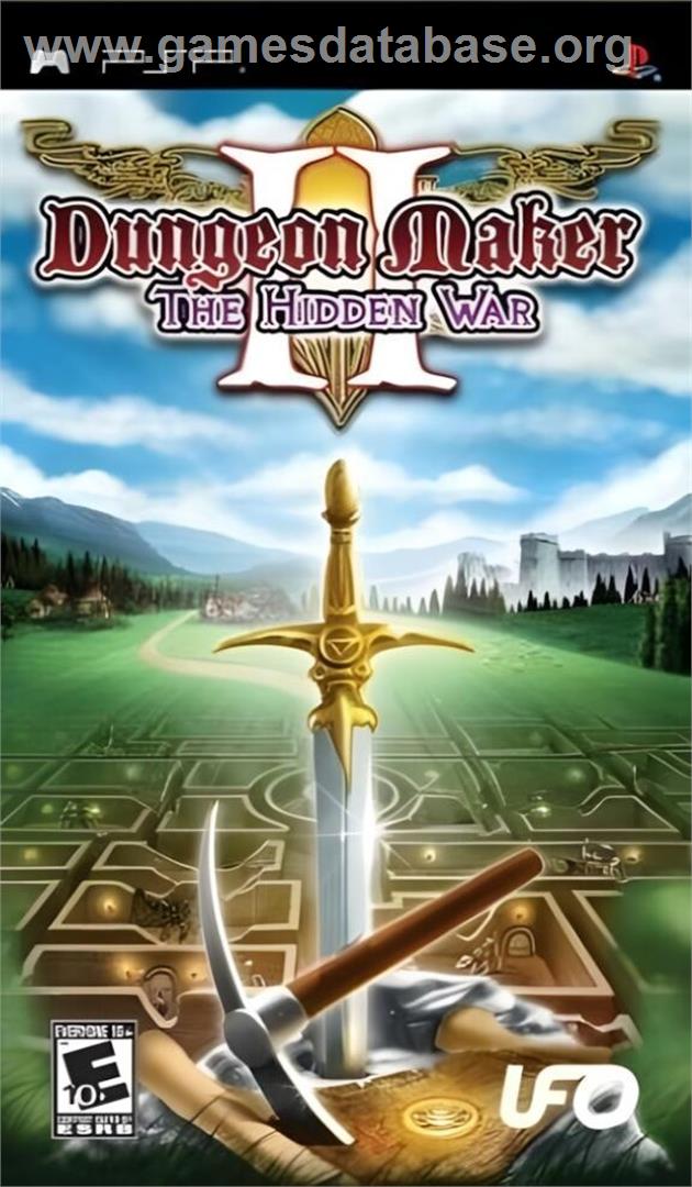 Dungeon Maker 2 - The Hidden War - Sony PSP - Artwork - Box