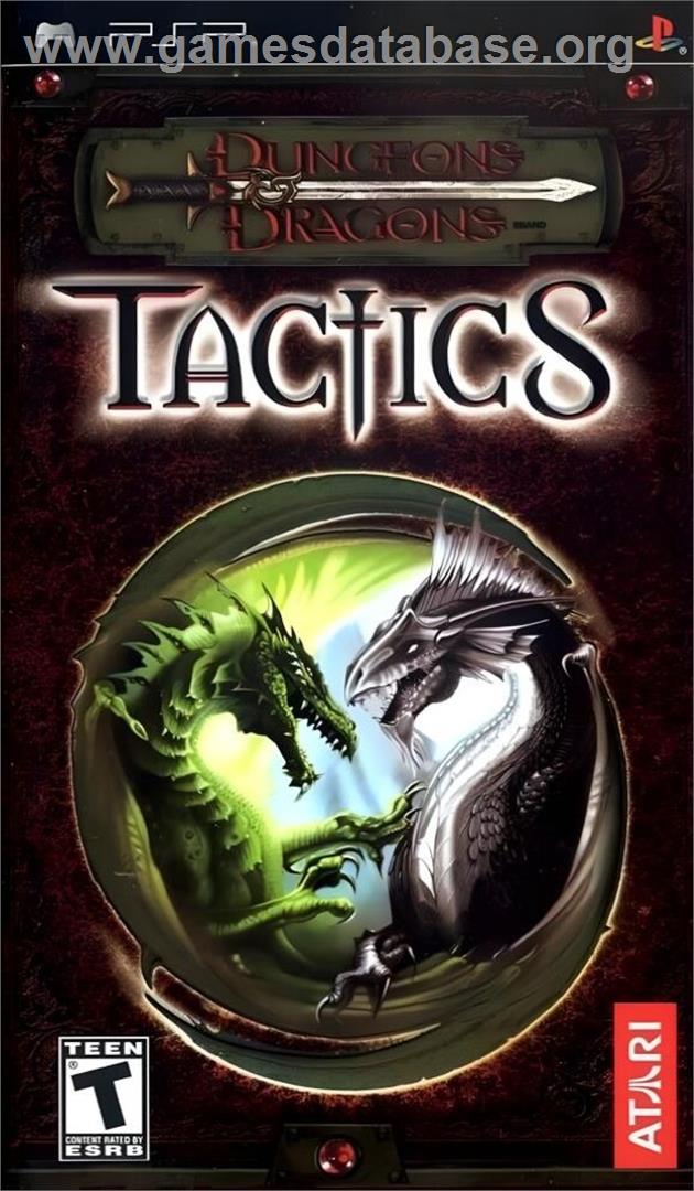 Dungeons And Dragons - Tactics - Sony PSP - Artwork - Box