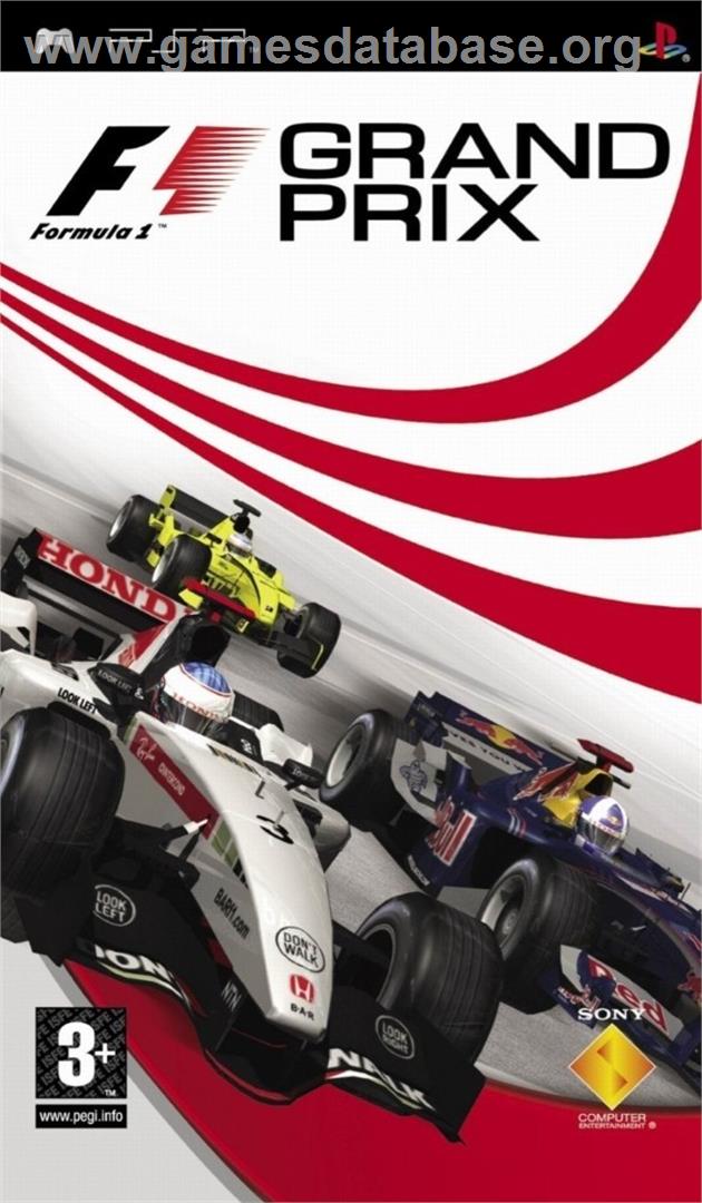 F1 Grand Prix - Sony PSP - Artwork - Box