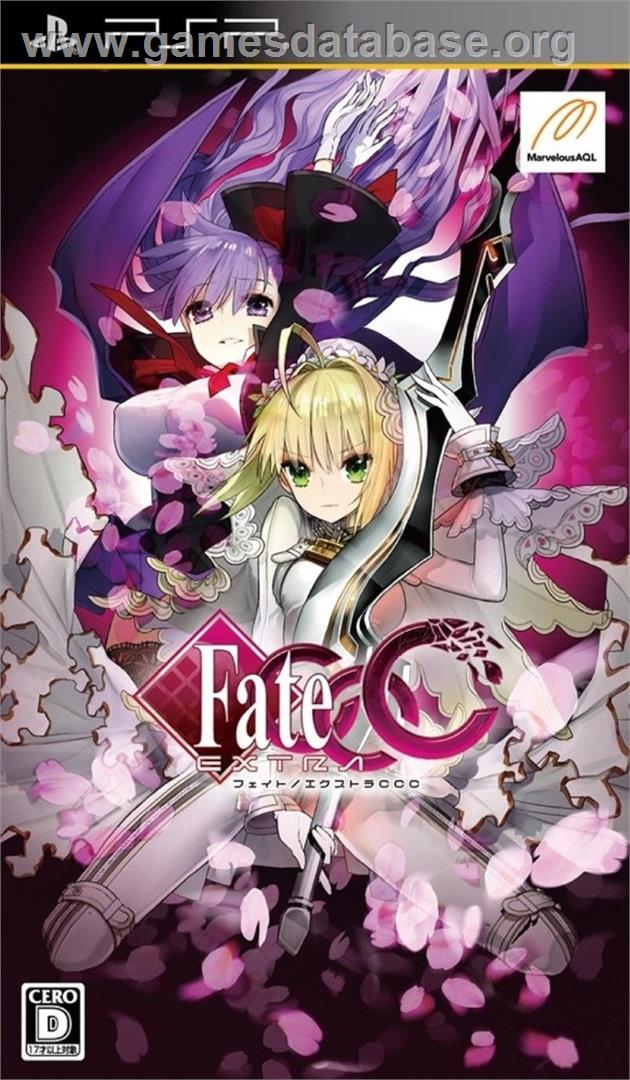Fate/extra Ccc - Sony PSP - Artwork - Box