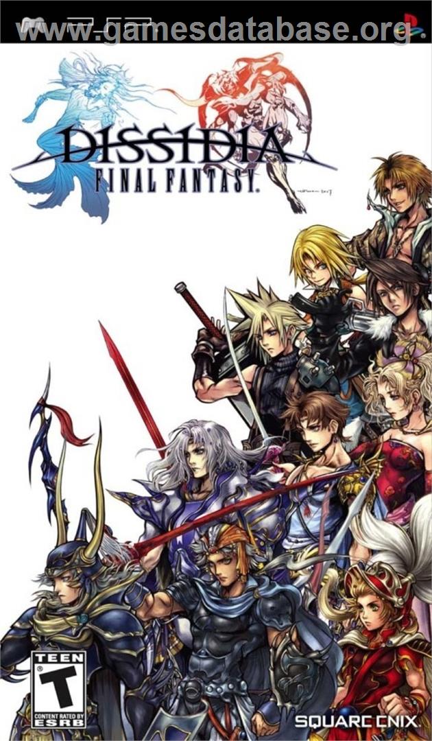 Final Fantasy - Dissidia - Sony PSP - Artwork - Box
