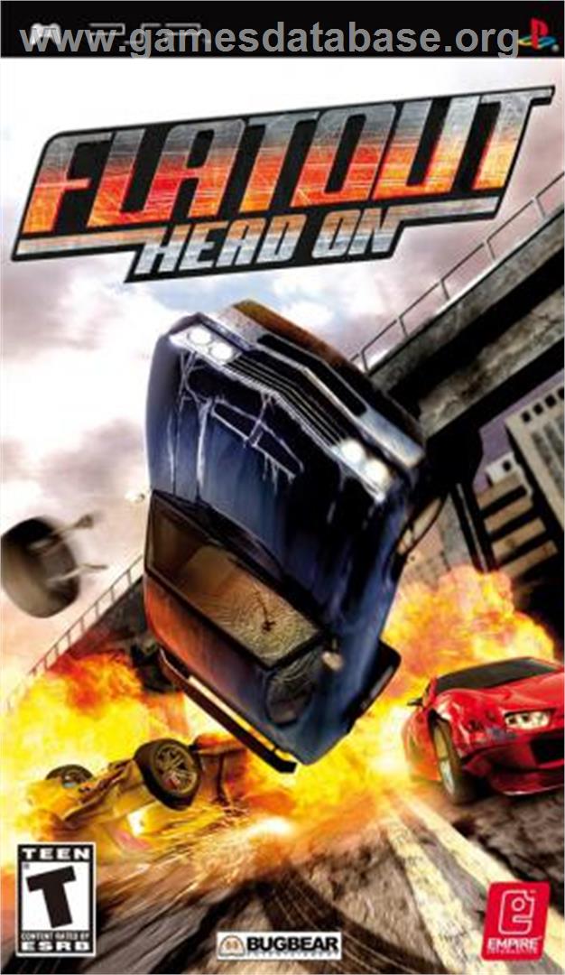 FlatOut: Head On - Sony PSP - Artwork - Box