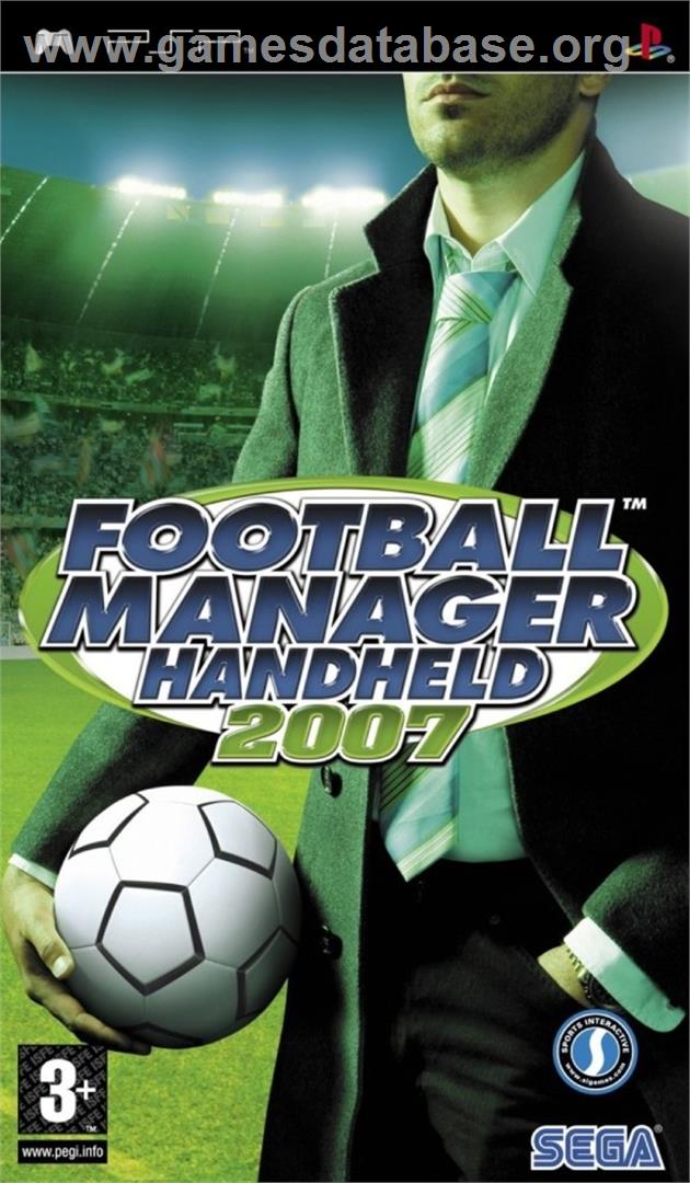 Football Manager Handheld 2007 - Sony PSP - Artwork - Box