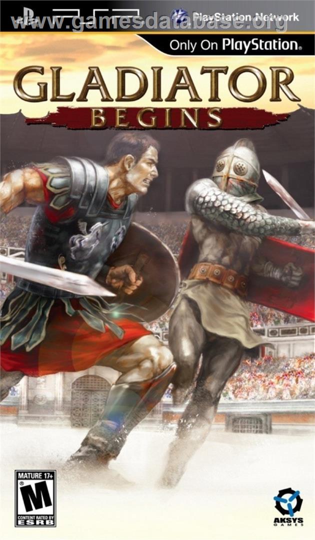 Gladiator Begins - Sony PSP - Artwork - Box