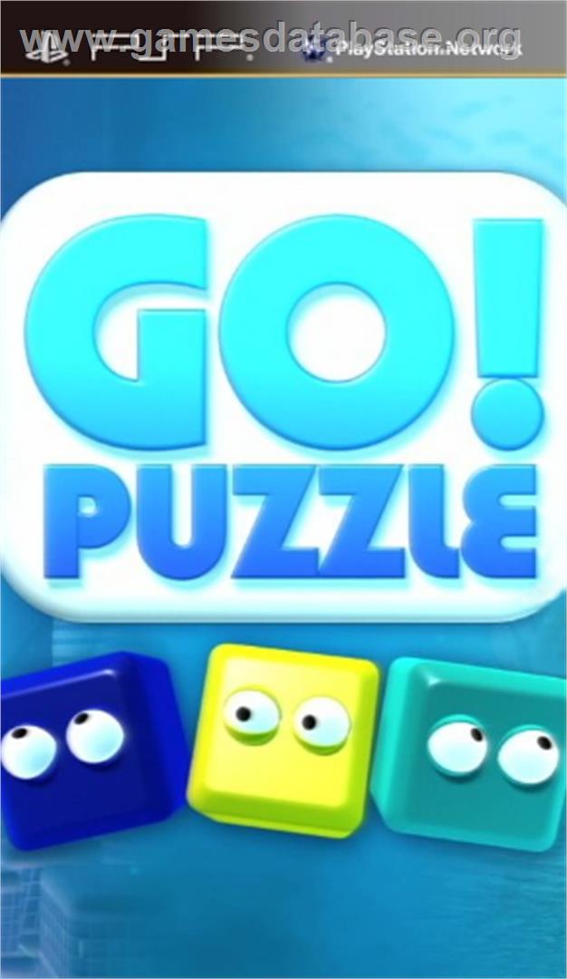 Go! Puzzle - Sony PSP - Artwork - Box