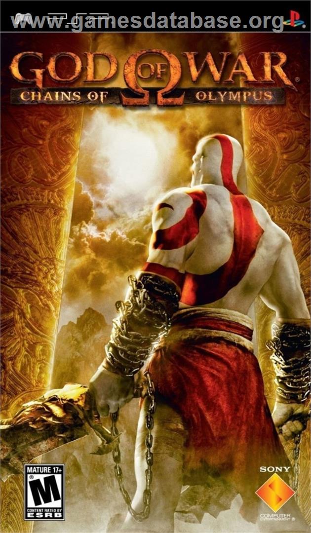 God Of War - Chains Of Olympus - Sony PSP - Artwork - Box