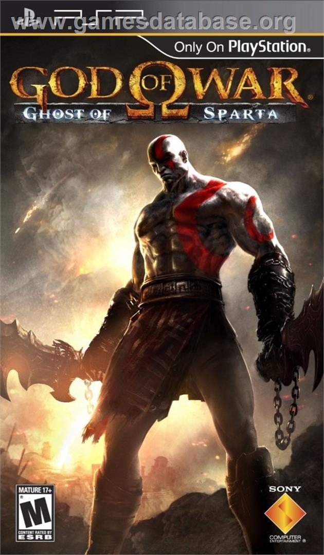 God Of War - Ghost Of Sparta - Sony PSP - Artwork - Box