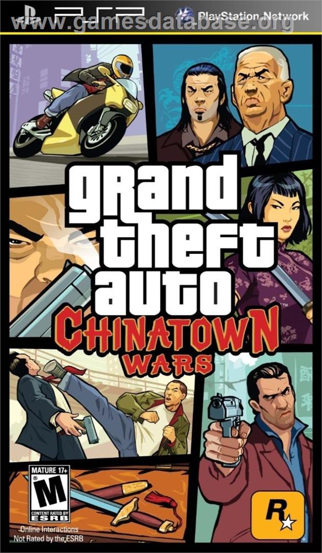 Grand Theft Auto - Chinatown Wars - Sony PSP - Artwork - Box