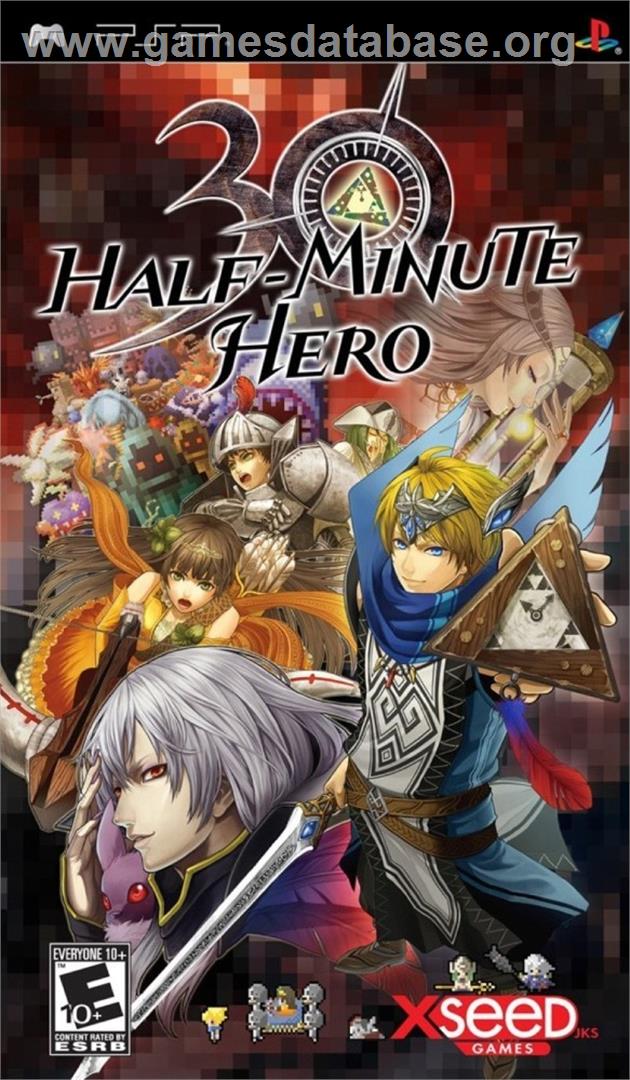Half-minute Hero - Sony PSP - Artwork - Box