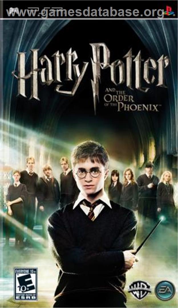 Harry Potter and the Order of the Phoenix - Sony PSP - Artwork - Box