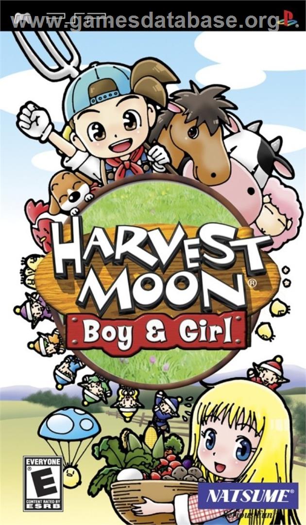 Harvest Moon - Boy And Girl - Sony PSP - Artwork - Box