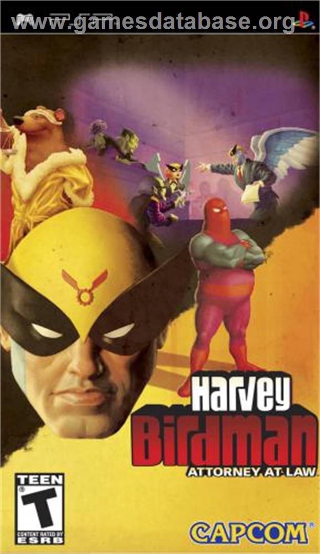 Harvey Birdman: Attorney at Law - Sony PSP - Artwork - Box