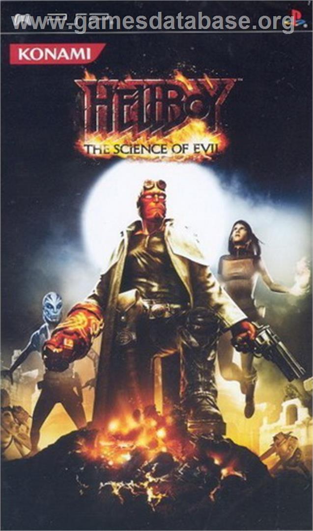 Hellboy: The Science of Evil - Sony PSP - Artwork - Box